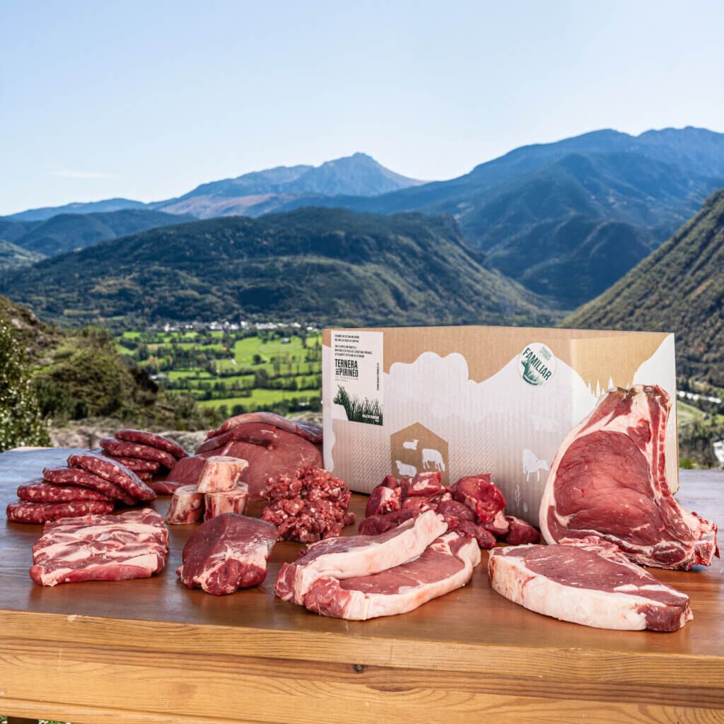 Lote familiar de Ternera del Pirineo