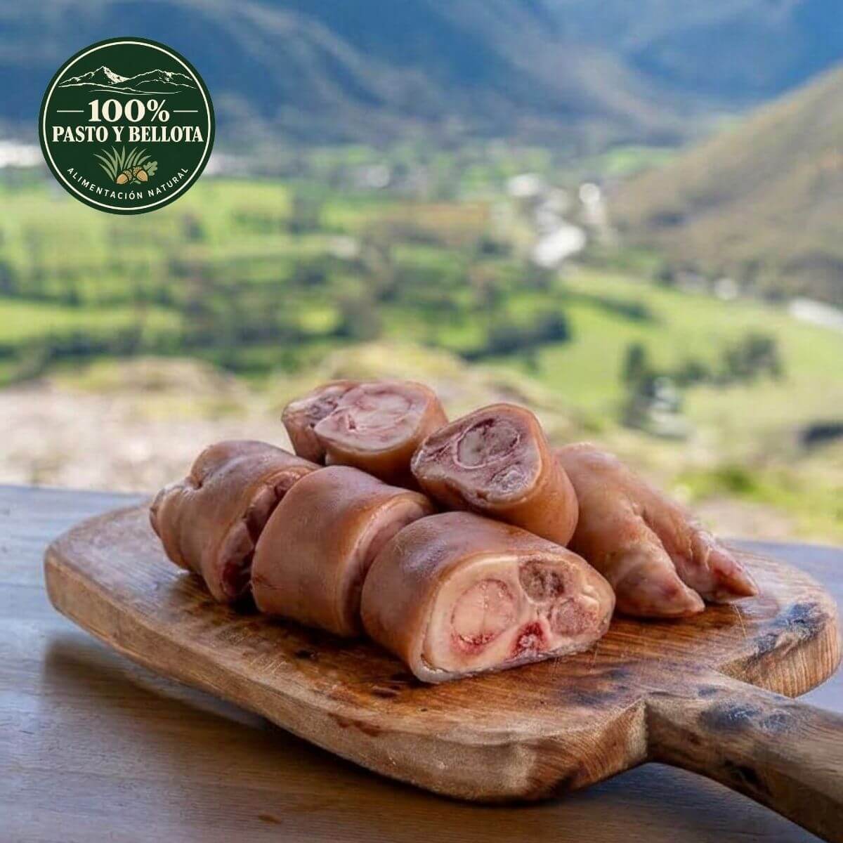 Pata de ternera - Ternera Silvestre (100% Pasto y Bellota)